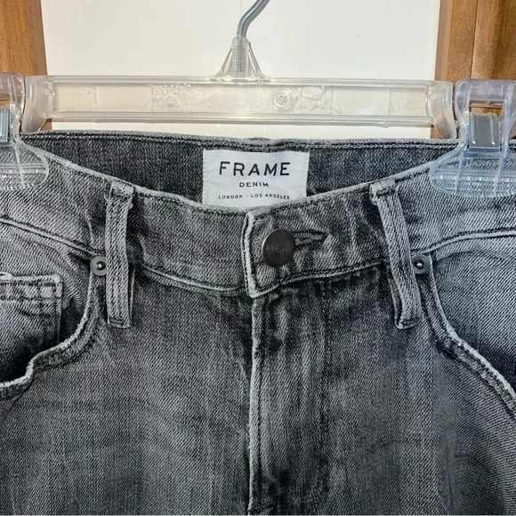 FRAME DENIM Men’s L’Homme Skinny Distressed Jeans in Kennesaw/Gray 32 - Picture 5 of 10